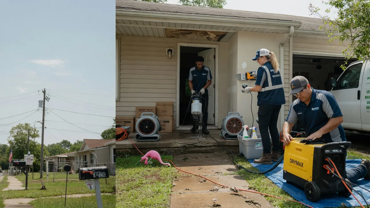 Storm Damage Water Removal in Commercial Point, OH near me